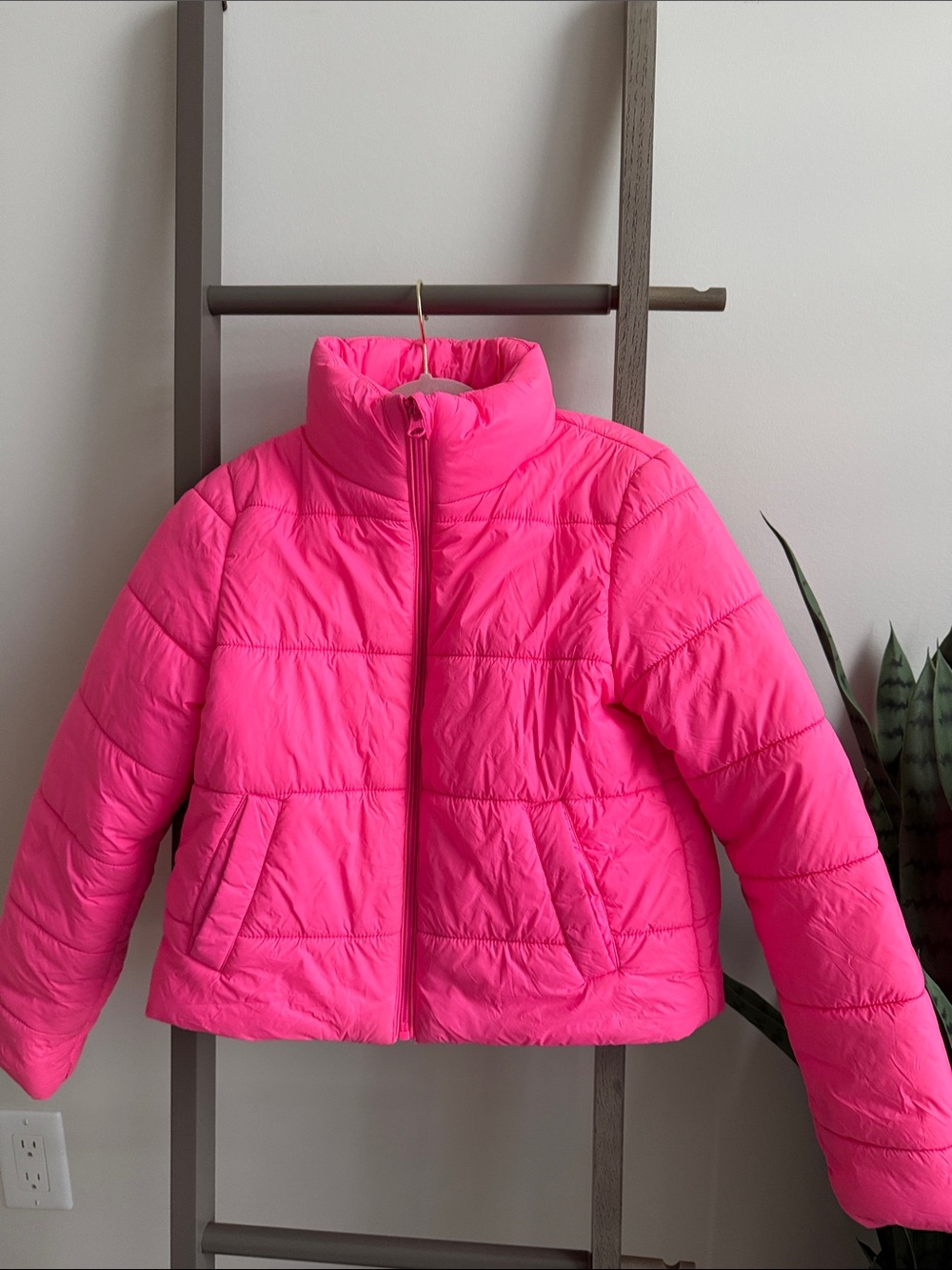 Joe Fresh Kids Puffer Jacket - Bright Pink